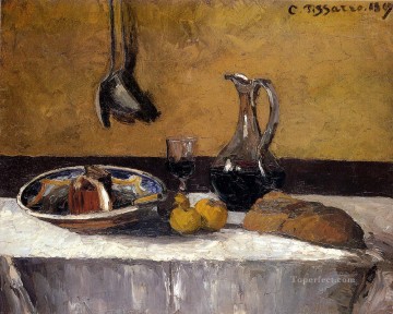 Camille Canvas - Still Life postimpressionism Camille Pissarro